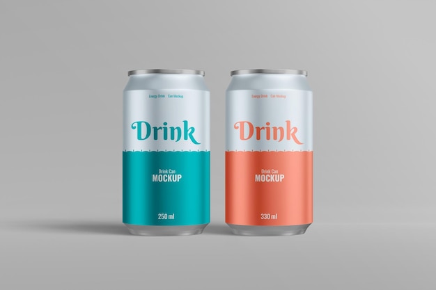 PSD 330ml 饮料罐模型