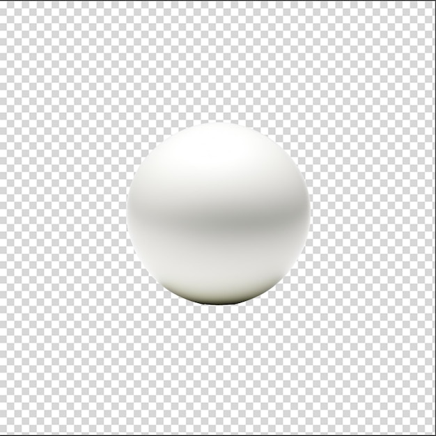 PSD psd 3d 透明な背景でボールが空中に飛んでいる