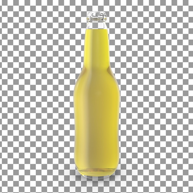 PSD psd 3d bottle top на изолированном и прозрачном фоне