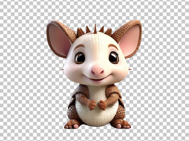 PSD psd di un bambino di cartoni animati 3d lion