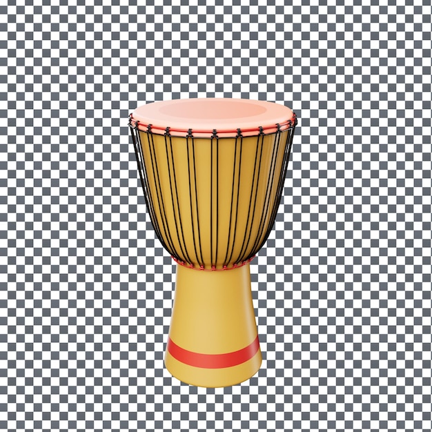 Psd 3d cup icon on isolated and transparent background