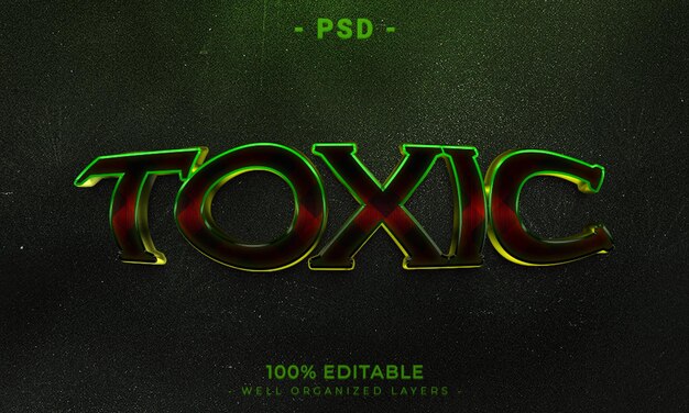 PSD psd 3d editable text and logo effect style mockup with dark abstract background
