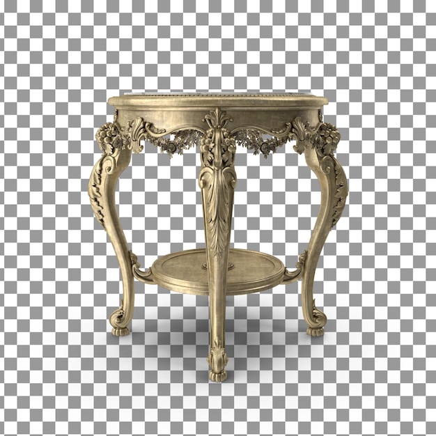 psd 3d furniture on isolated and transparent background