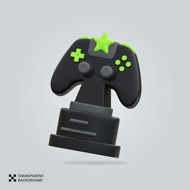 PSD 3D ゲームのトロフィー アイコン