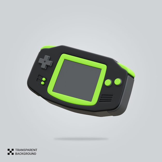 PSD psd 3d gameboy icon