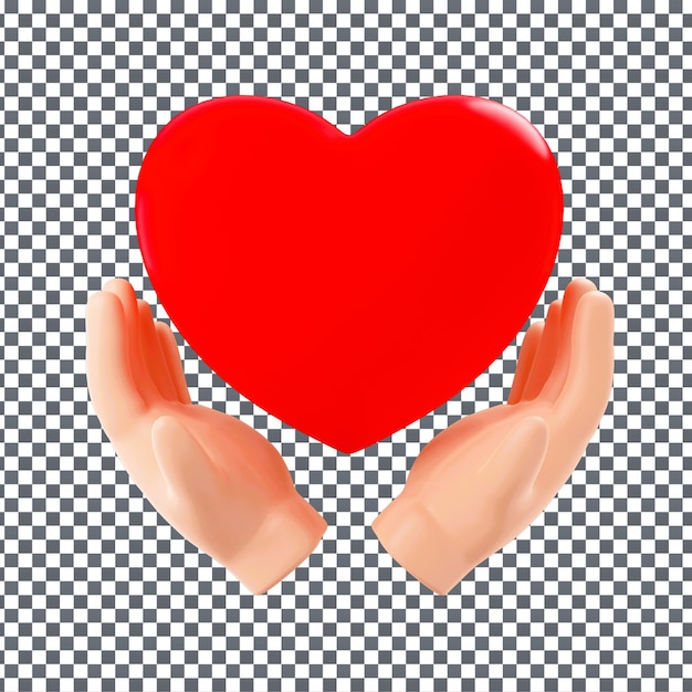 PSD 3D 선물 상자 아이콘은 고립되고 투명한 배경입니다.