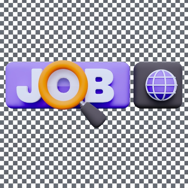 PSD 3D Graphic tool icon on Isolated and transparent background