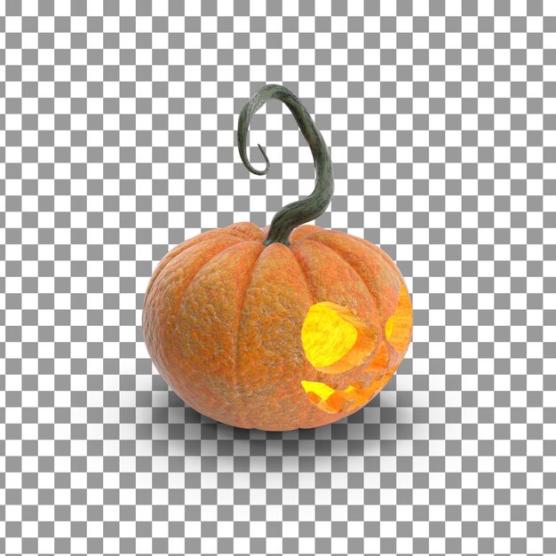 Psd 3d halloween icon on isolated and transparent background