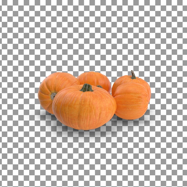 分離された透明な背景に psd 3 d ハロウィーン