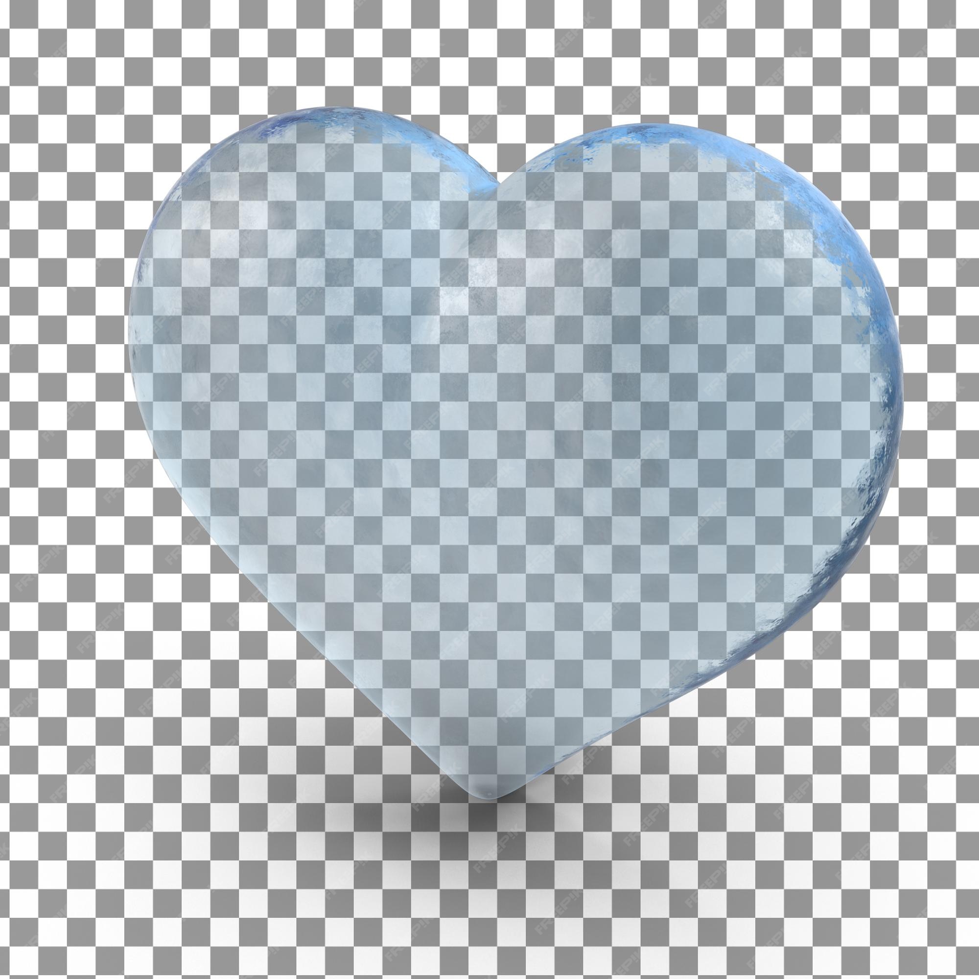 Premium PSD  Psd 3d ice cube icon on isolated and transparent