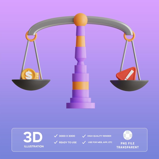PSD 3D-illustratie