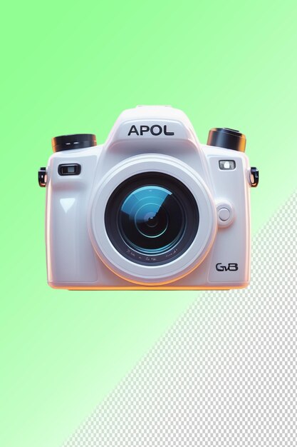 PSD psd 3d illustration camera isolated on transparent background