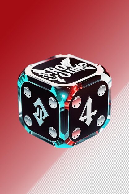 Psd 3d illustration casino isolated on transparent background