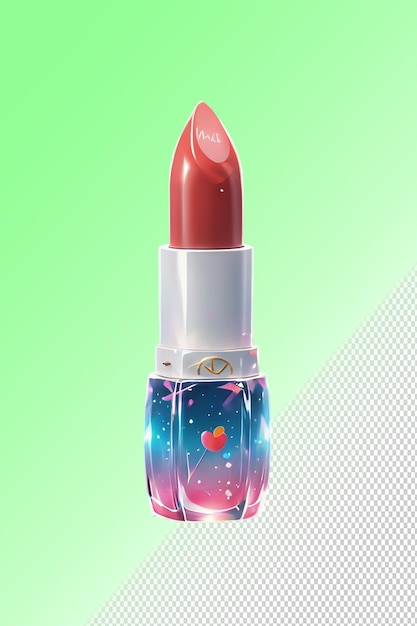 PSD psd 3d illustration lipstick isolated on transparent background