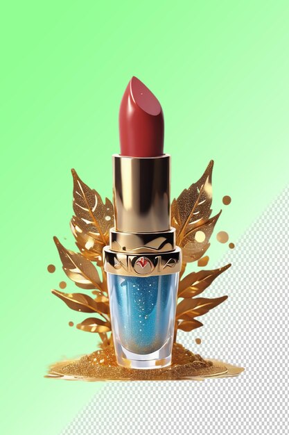 PSD psd 3d illustration lipstick isolated on transparent background