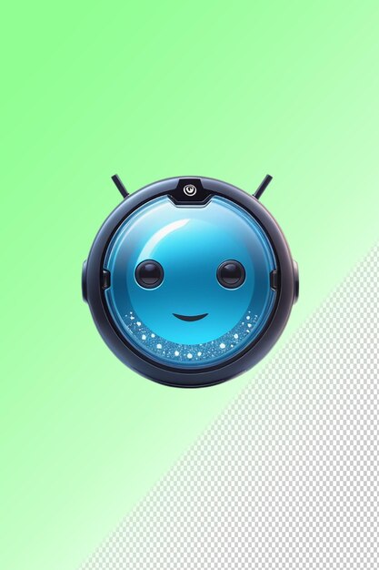 PSD psd 3d illustration robot isolated on transparent background