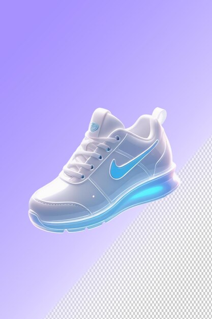 Psd 3d illustration shoes isolated on transparent background