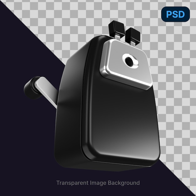 Psd 3d Ilustracja Temperówki