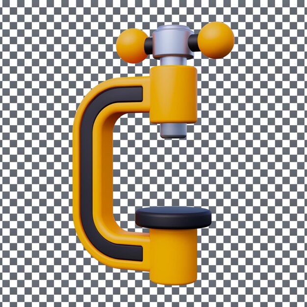 psd 3d logo icon on isolated and transparent background