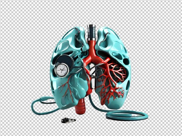 PSD psd of a 3d lungs