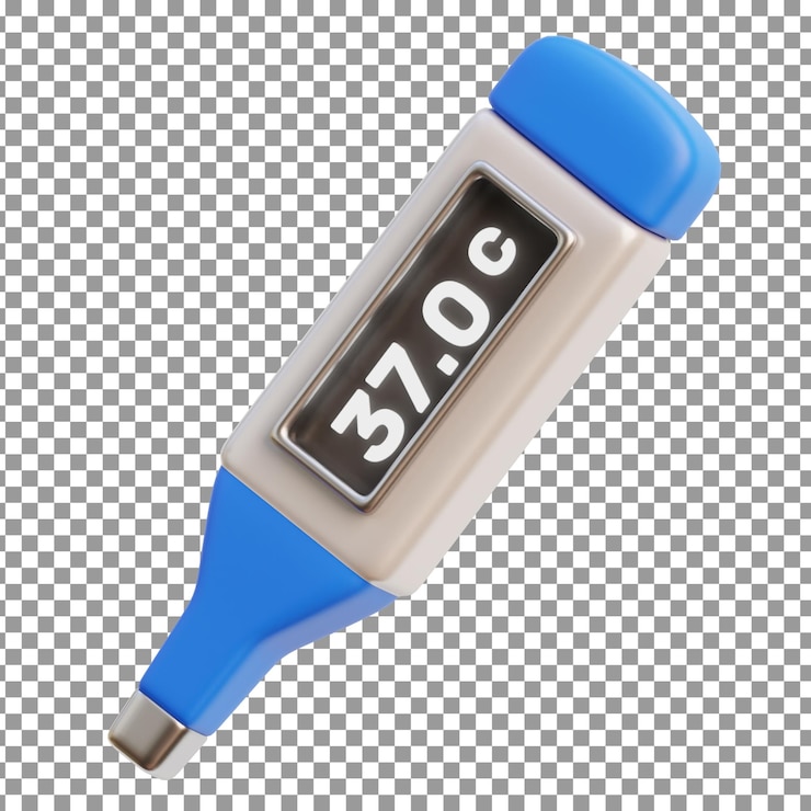 PSD psd 3d medical equipment on isolated and transparent background