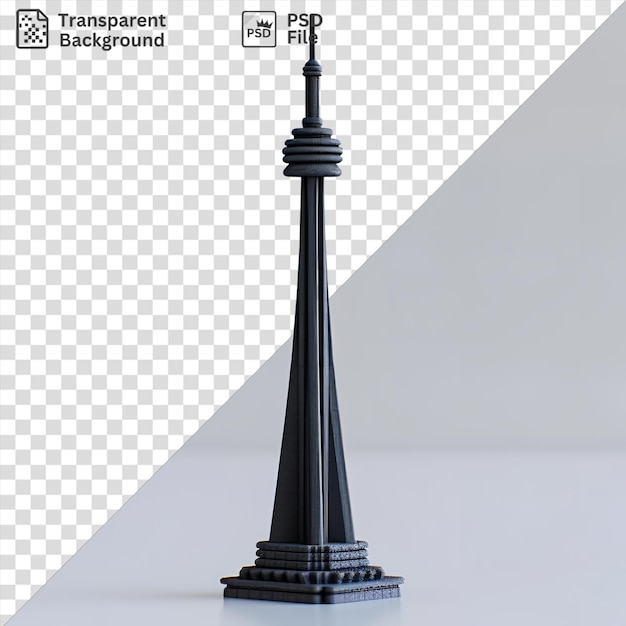 PSD psd 3d model van de cn toren