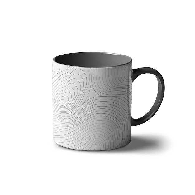 PSD psd 3d mug full print mockup