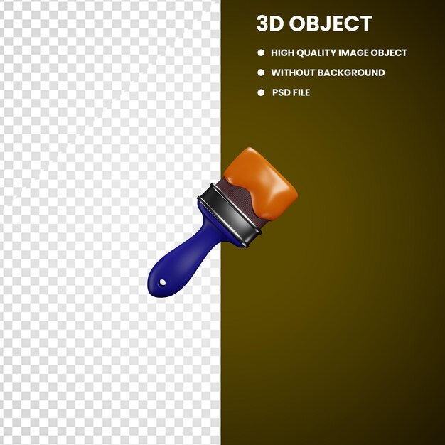 PSD 3d Paint Brush