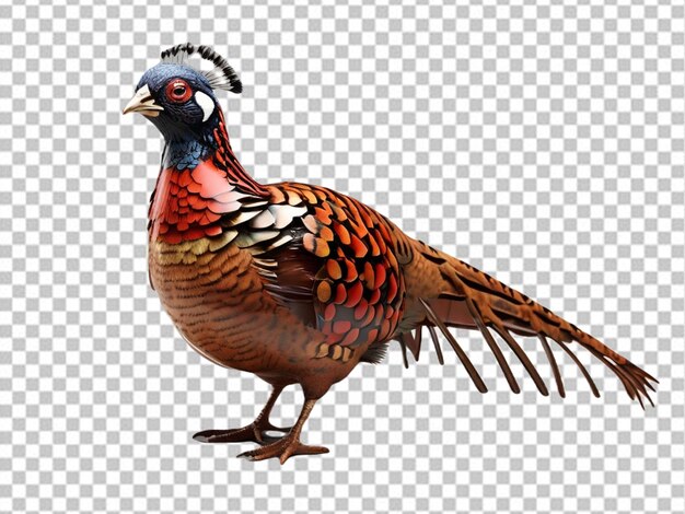 PSD psd of a 3d pheasant