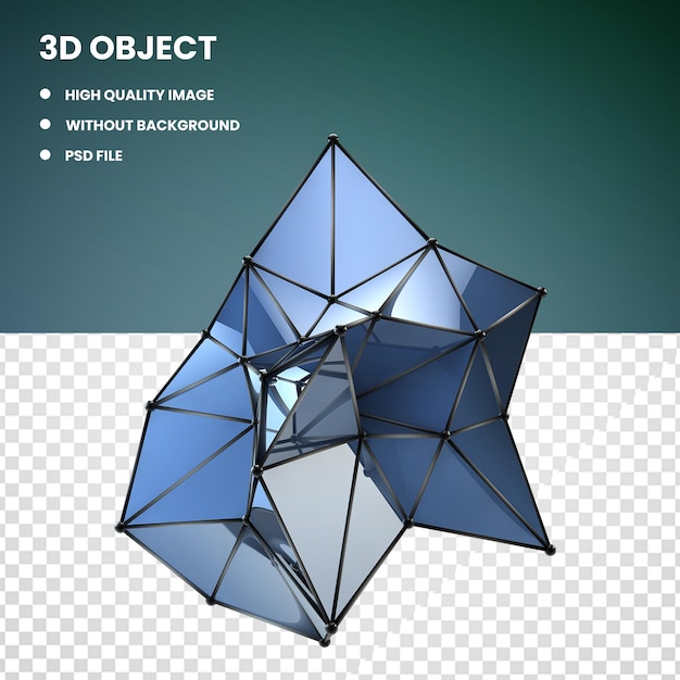 PSD psd 3d plexus structuur