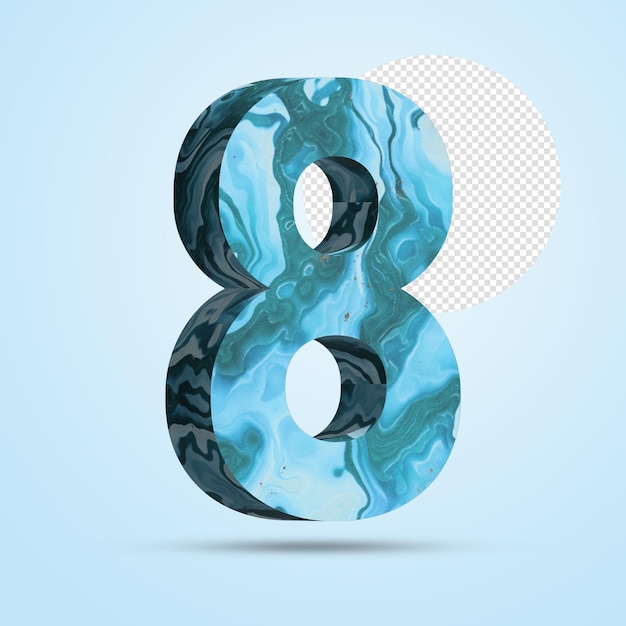 PSD 3d 렌더링 번호 8 절연