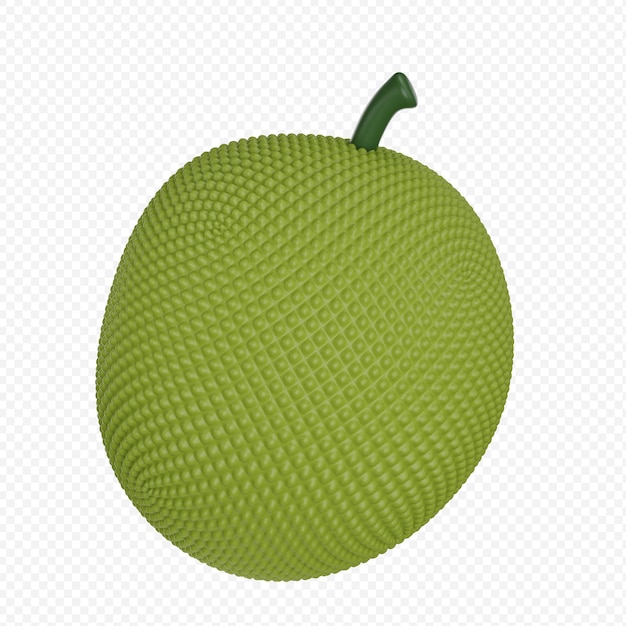 PSD psd 3d renderowania ilustracja jackfruit