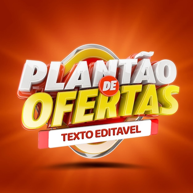 Psd 3d Renderowanie Mediów Społecznościowych Oferują Plantacje Plantao De Ofertas