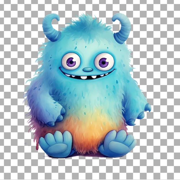 PSD psd 3d schattige monsterstickers