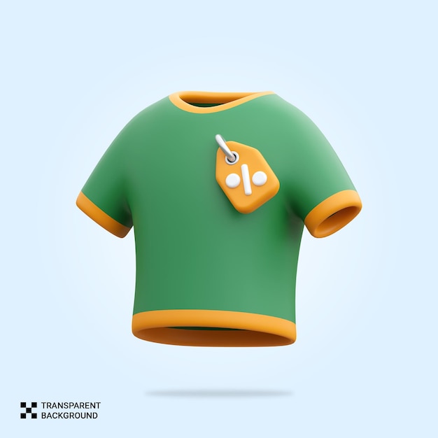 Psd 3d shirt discount icon