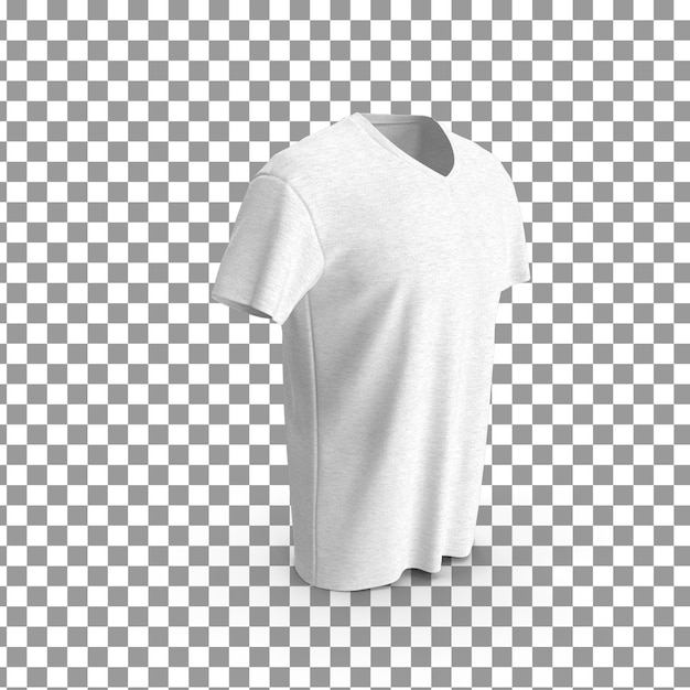 分離型および透明な背景に PSD 3D シャツ アイコン