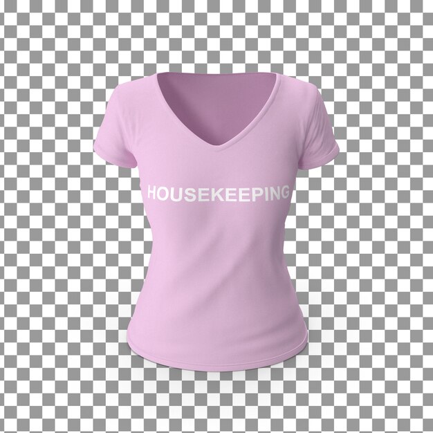 PSD psd 3d shirt on isolated and transparent background