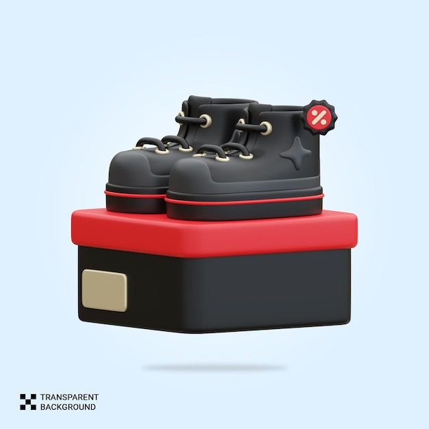 PSD psd 3d shoes for sale icon