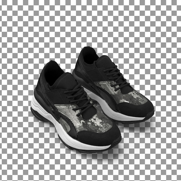 分離された透明な背景に PSD 3 D スニーカー