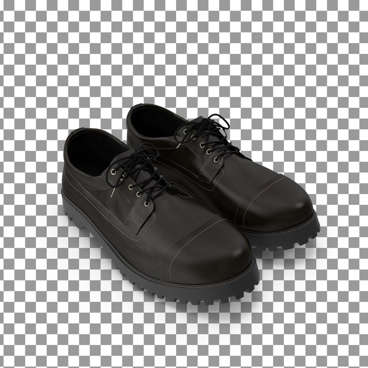 आइसोलेटेड और ट्रांसपेरेंट बैकग्राउंड पर PSD 3D Sneakers शूज