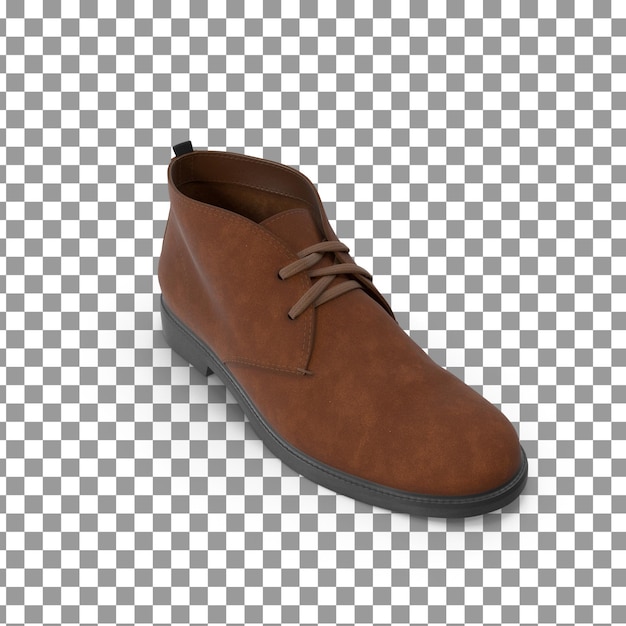 PSD 3D スニーカー 透明な背景のトップ