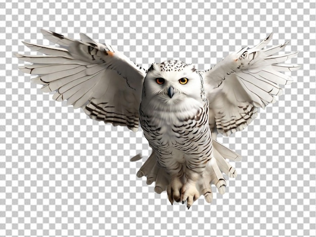 PSD psd of a 3d snowy owl