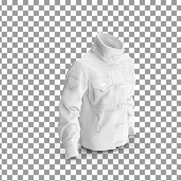 PSD 3D Sports Jacket on isolated and transparent background