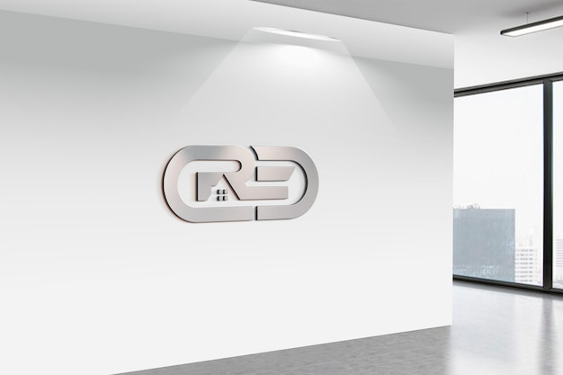 PSD 3D Wall Mockup