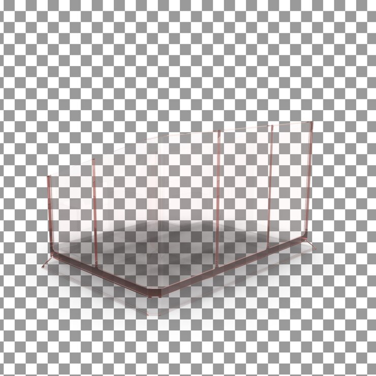 PSD psd 3d wit houten plankpictogram op geïsoleerde en transparante achtergrond