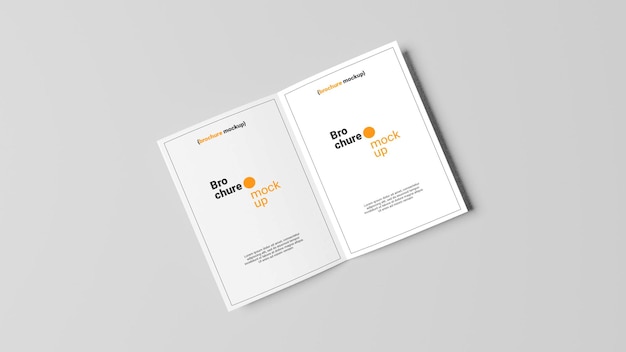PSD a4 Brochure mockup