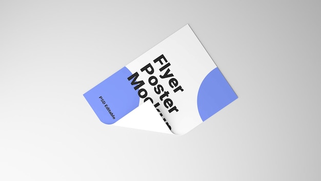 Мокет флаера PSD a4