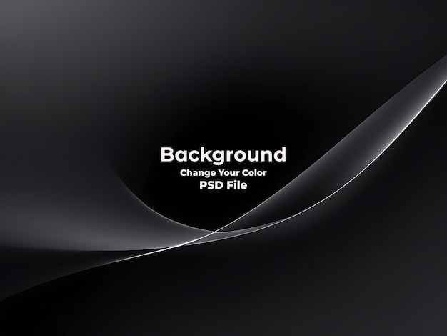 PSD psd abstract black background gradient that looks modern dark black texture