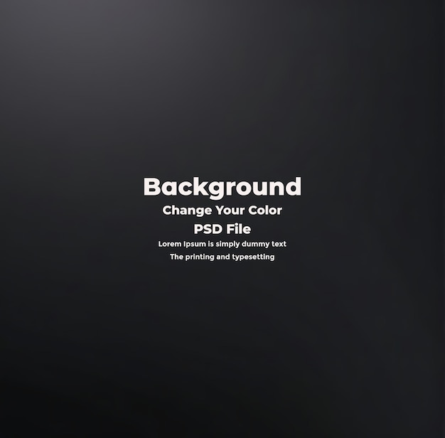 psd abstract black gradient background empty black color studio room background