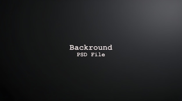 PSD psd abstract black gradient background empty black color studio room background